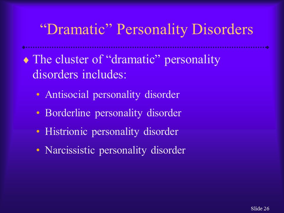 An overview of the antisocial personality disorder